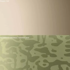 Viadurini Living Moderne Couchtische-Couchtisch mit quadratischer Glas- oder Metallplatte, hergestellt in Italien – Anakin