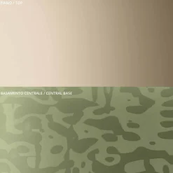 Viadurini Living Moderne Couchtische-Couchtisch mit quadratischer Glas- oder Metallplatte, hergestellt in Italien – Anakin