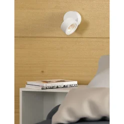 Viadurini Lighting Moderne Wandleuchten-Decken- oder Wandleuchte 14W Led Spotlight aus weißem oder schwarzem Aluminium - China