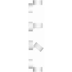 Viadurini Lighting Moderne Wandleuchten-Decken- oder Wandleuchte 14W Led Spotlight aus weißem oder schwarzem Aluminium - China