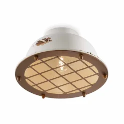 Ferroluce Vintage Deckenleuchten-Deckenlampe im nautischen Stil aus Keramik Mary