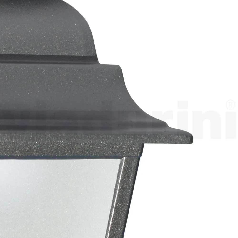 Viadurini Lighting Gartenlaternen-Deckenlaterne aus Aluminiumdruckguss und Glasdiffusor - Scintilla