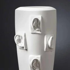 Viadurini Living Deko Vasen-Dekorative Keramikvase mit Dekorationen handgefertigt in Italien - Capuano