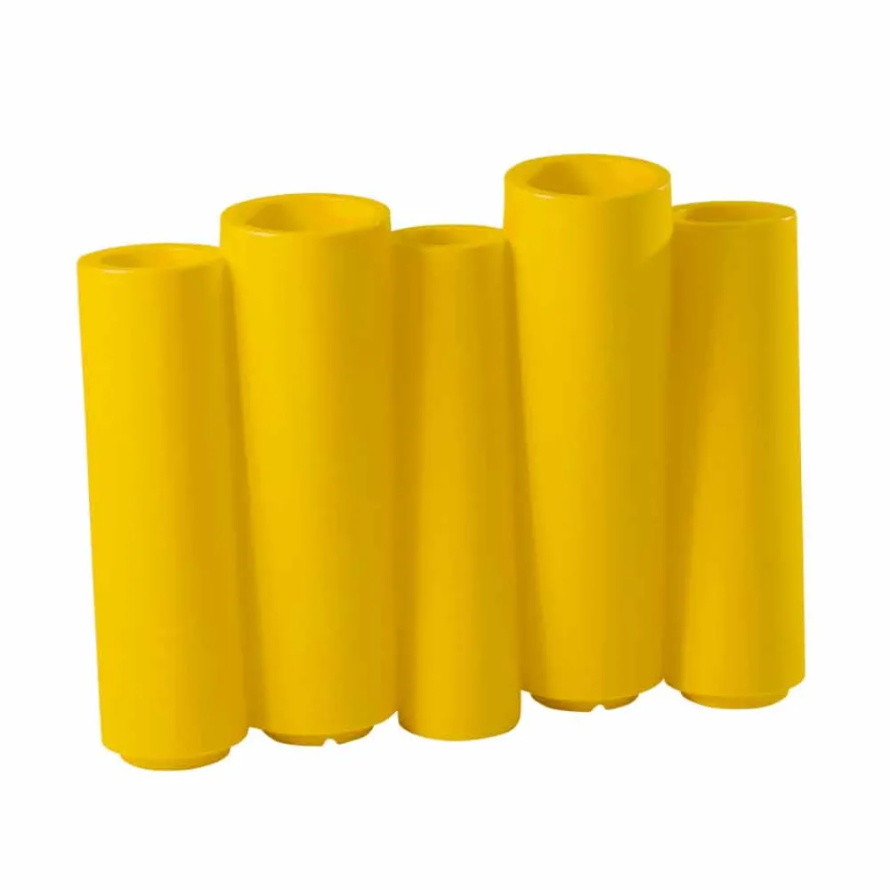 SLIDE Gartenideen-Dekorativer Vase für modernes Design im Freien Bambus hergestellt in Italien