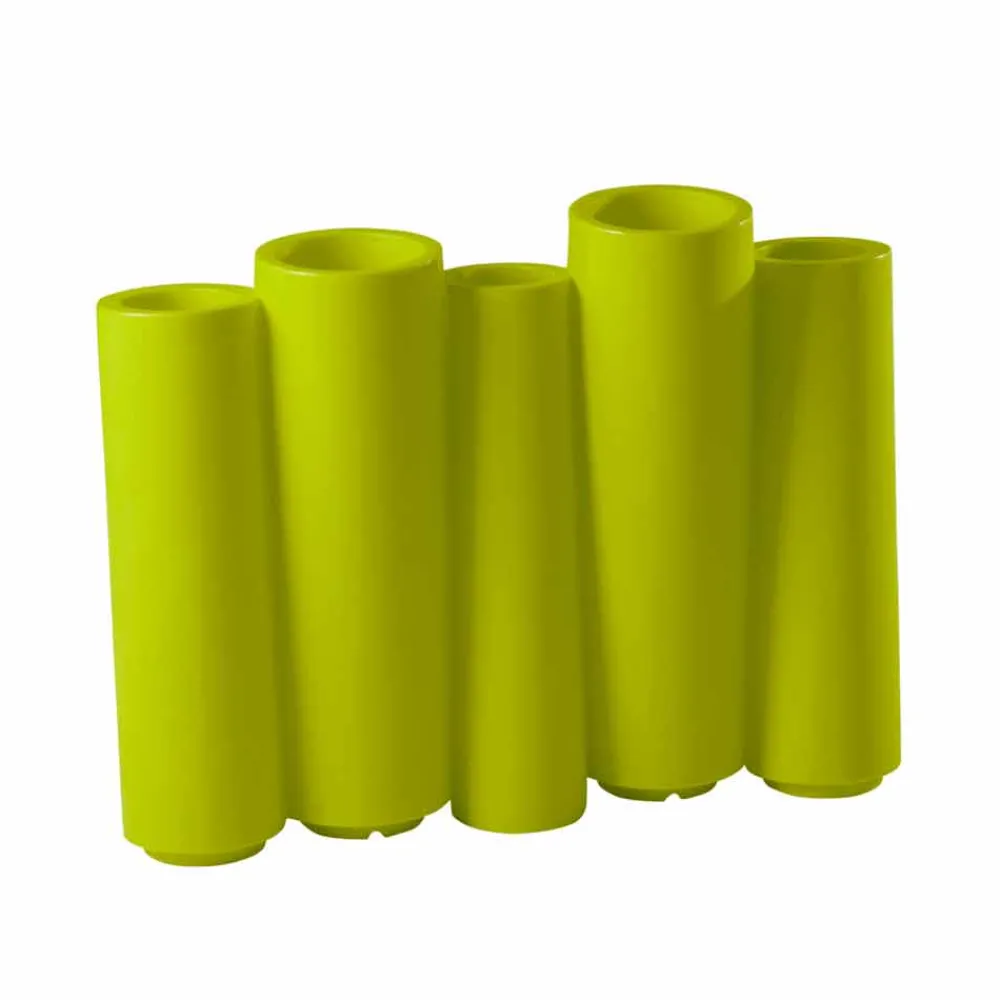 SLIDE Gartenideen-Dekorativer Vase für modernes Design im Freien Bambus hergestellt in Italien