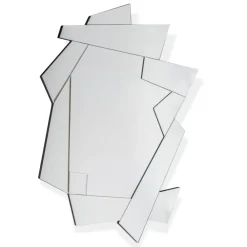 Viadurini Living Wandspiegel-Dekorativer Wandspiegel aus Glas mit geformtem Rahmen - Nefro