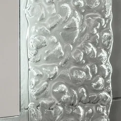 Viadurini Bathroom Wandspiegel-Dekorativer Wandspiegel mit Glasrahmen und luxuriösem LED-Licht - Attimo