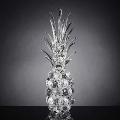 Viadurini Living Deko Artikel Und Wohnaccessoires-Dekoratives ananasförmiges Kristallornament Made in Italy - Ananas