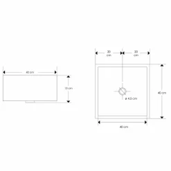 Viadurini Bathroom Harzwaschbecken-Design Arbeitsplatte Waschbecken mit Harzplatte - Duca