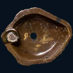 Viadurini Bathroom Steinwaschbecken-Design Aufsatzwaschbecken / Einbauwaschbecken aus Marmor Samir