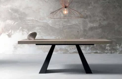 Viadurini Living Esstische Nach Mass|Ausziehbare Esstische-Design ausziehbarer Tisch aus Eichenholz made in Italy, Zerba