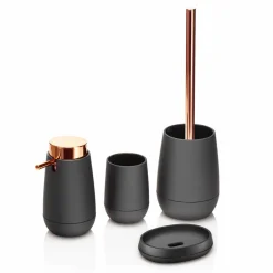 Viadurini Bathroom Badzubehör-Design Badzubehör Zusammensetzung aus Kunststoff, Gummi und Metall - Semino