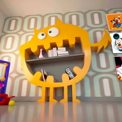 Viadurini Design Moderne Design Bücherregale-Design Bücherregal Hardy Made in Italy