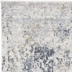 Viadurini Carpets Teppiche-Design Beige Teppich mit Zeichnung in Viskose und Polyester - Okzitanien