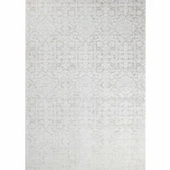 Viadurini Carpets Teppiche-Design Beige Teppich mit Zeichnung in Viskose und Polyester - Okzitanien