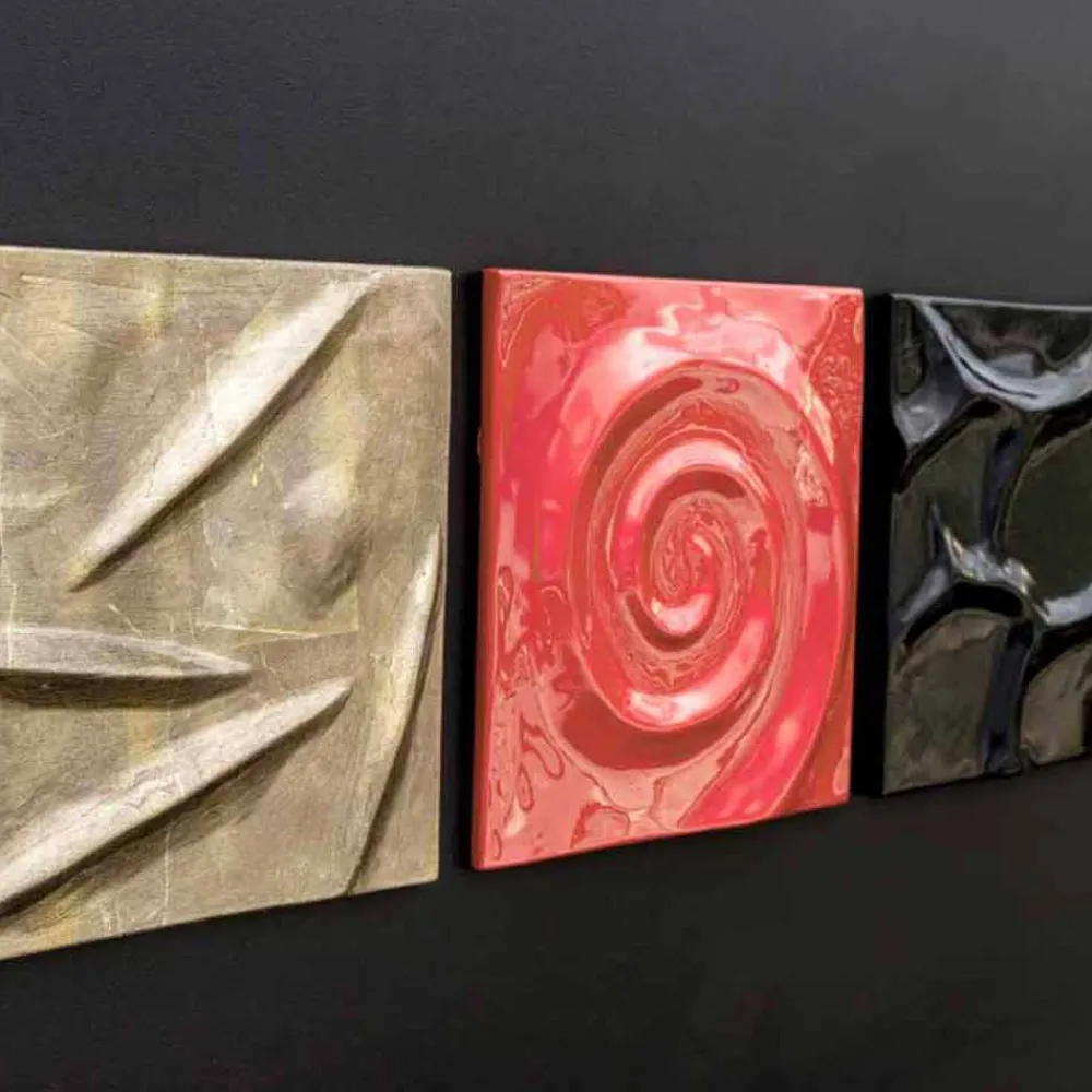 Viadurini Decor Abstrakte Bilder|Handgemalte Bilder-Design Bild abstrakt Moma handgefertigt