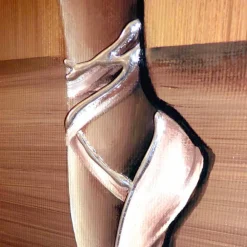 Viadurini Decor Handgemalte Bilder-Design Bild Ballet Made in Italy