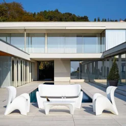 Myyour Sessel Kunststoff|Moderne Sessel-Design Coloured Plastic Outdoor oder Indoor Sessel - Lily von