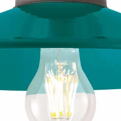 Ferroluce Vintage Deckenleuchten-Design Deckenleuchte aus Keramik und Messing Cecilia