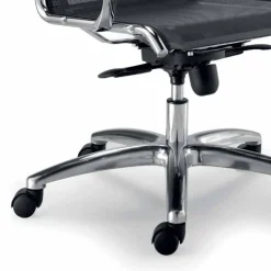 Viadurini Living Bürosessel-Design directional Bürosessel aus eine einzige Netz in Italien hergestellt Agata