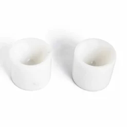 Viadurini Kitchen Küchenzubehör-Design Eierbecher aus weißem Carrara-Marmor Made in Italy, 2 Stück - Picca