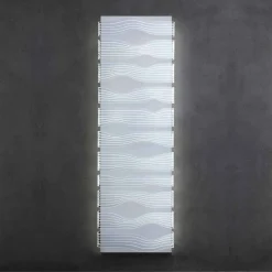 Viadurini Radiators Heizkörper Elektrisch-Design Elektrischer Heizkörper für Wohnzimmer oder Badezimmer mit 1000 W LED - Shine