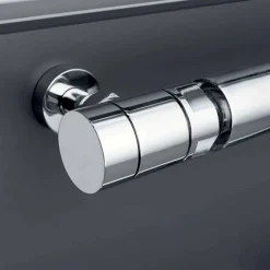 Scirocco H Handtuchheizkörper Elektrisch|Design Heizkörper Chrom-Design Elektroheizkörper Büroklammer verchromt von