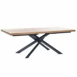 Viadurini Living Esstische-Design Esstisch aus Holz und Metall Made in Italy - Skipper