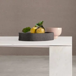 Viadurini Living Esstische Nach Mass|Esstische-Design Esstisch aus weißem Marmor Namibia, 210x110 cm – Monastero