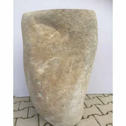 Viadurini Bathroom Steinwaschbecken-Design freistehendes Waschbecken aus Naturstein Stute, Einzelstück