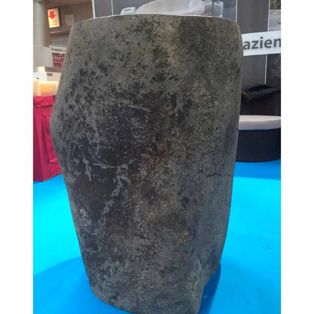 Viadurini Bathroom Steinwaschbecken-Design freistehendes Waschbecken aus Naturstein Stute, Einzelstück