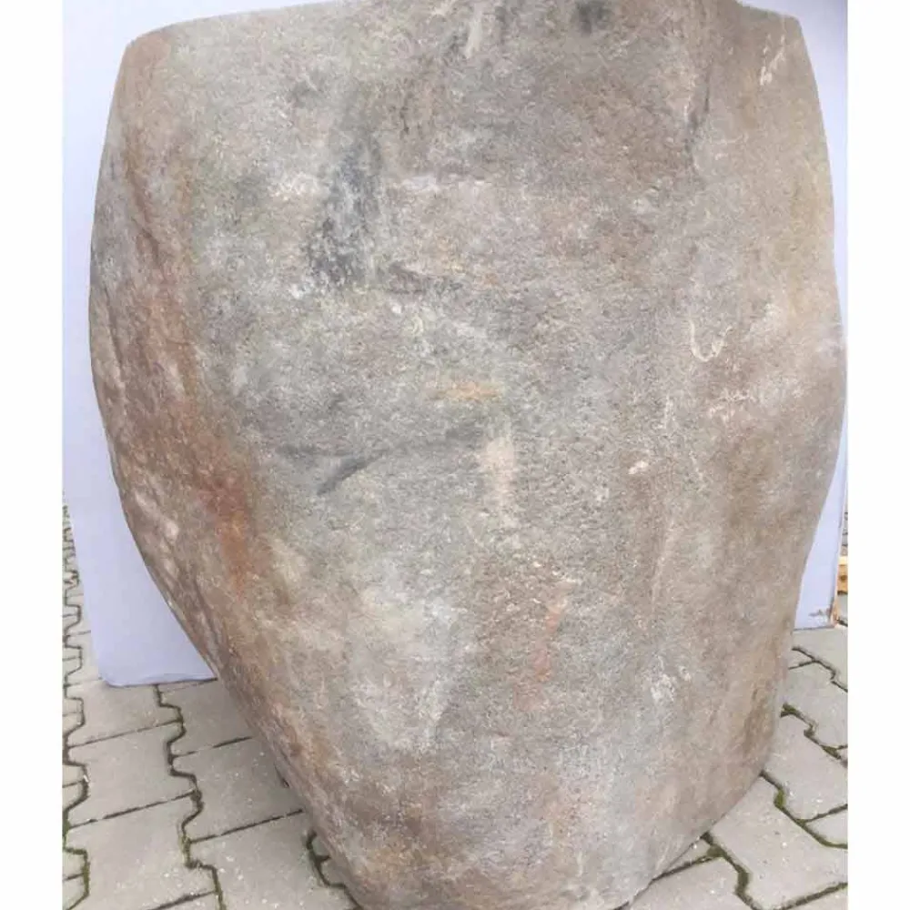 Viadurini Bathroom Steinwaschbecken-Design freistehendes Waschbecken aus Naturstein Stute, Einzelstück