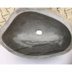 Viadurini Bathroom Steinwaschbecken-Design freistehendes Waschbecken aus Naturstein Stute, Einzelstück