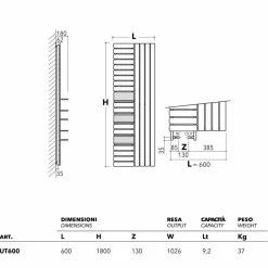 Scirocco H Heizkörper Hydraulisch-Design Heizkörper hydraulisch aus Stahl Utility