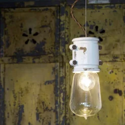 Ferroluce Pendelleuchten Vintage-Design Hängeleuchte im Urban Stil Edith