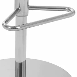 Viadurini Living Barhocker-Design Hocker mit verstellbarer Sitz- und Chrombasis, Inigo