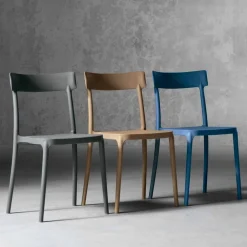 Viadurini in the Garden Gartenstühle Kunststoff|Moderne Stühle-Design Indoor / Outdoor Stuhl aus Polypropylen hergestellt in Italien, Peia