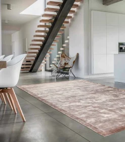 Viadurini Carpets Teppiche-Design Kanten Teppich aus Baumwolle und Viskose für Wohnzimmer - Planetario
