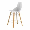 Vondom Barhocker-Design Küchenhocker aus Holz und Kunststoff Verschiedene Farben - Faz Wood von