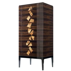 Grilli Kommoden-Design kleiner Schrank aus Ebenholz Zarafa made in Italy