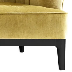 Grilli Moderne Sofas-Design Polstersofa aus Buchenholz Kipling made Italy