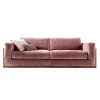 Grilli Moderne Sofas-Design Polstersofa Dreisitzer York in Italien hergestellt