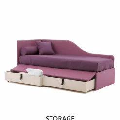 Viadurini Italian Sofas Moderne Schlafsofas-Design Schlafsofa aus herausnehmbarem Kunstleder Made in Italy - Rallo