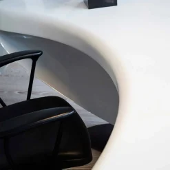 Viadurini Design Design Schreibtische-Design Schreibtisch Boomerang Made in Italy