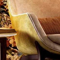 Grilli Klassische Sessel-Design Sessel bergére aus Stoff Wilde made in Italy