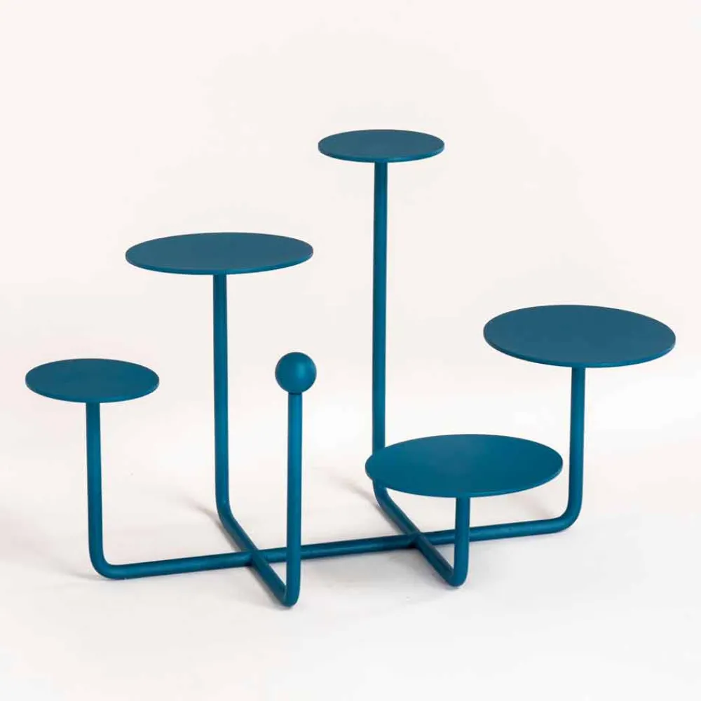 Viadurini Kitchen Küchenzubehör-Design Süßigkeiten stehen aus lackiertem Stahl Made in Italy - Pennellope