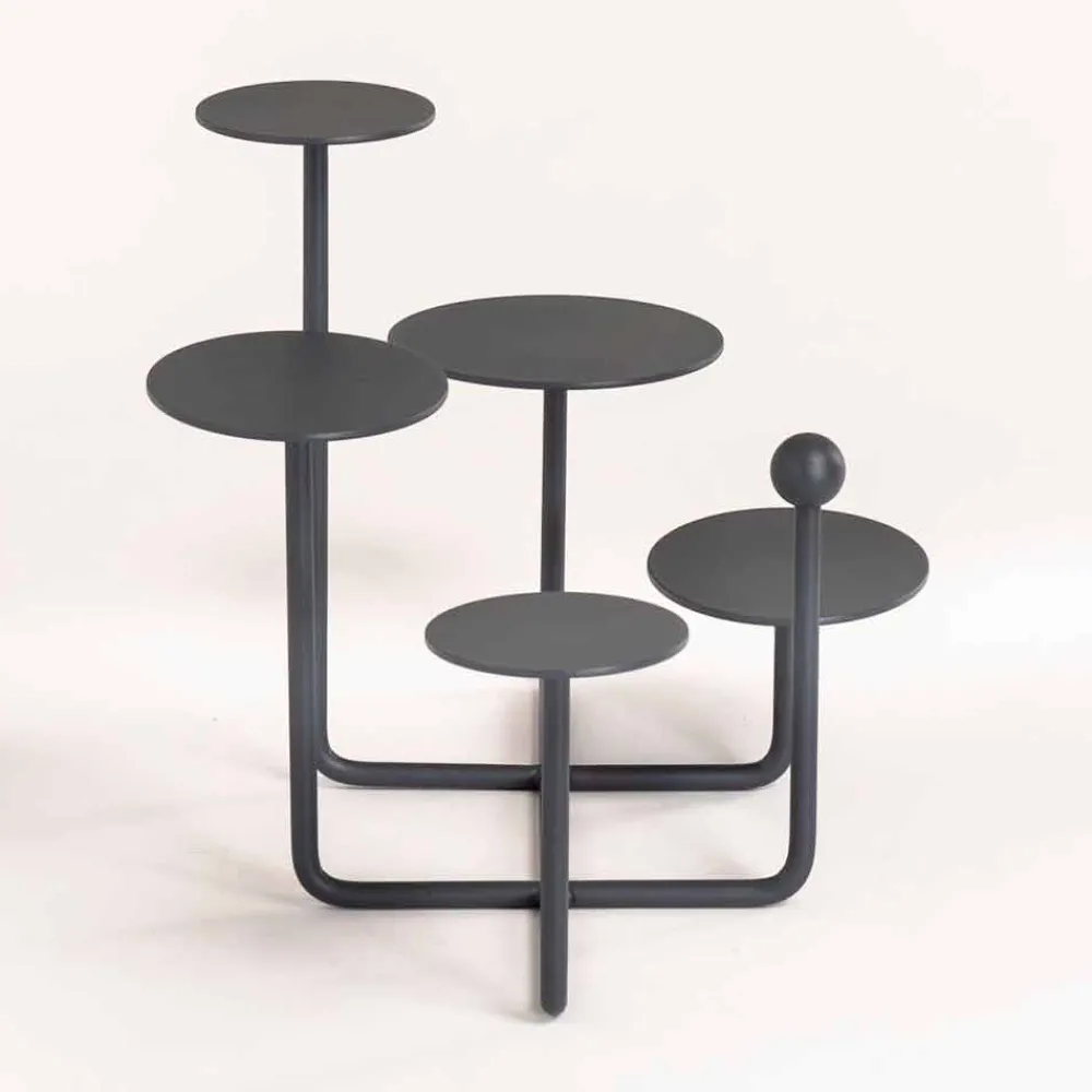 Viadurini Kitchen Küchenzubehör-Design Süßigkeiten stehen aus lackiertem Stahl Made in Italy - Pennellope