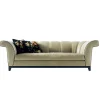Grilli Moderne Sofas-Design 3-Sitzer Polstersofa Shell in Italien handgefertigt