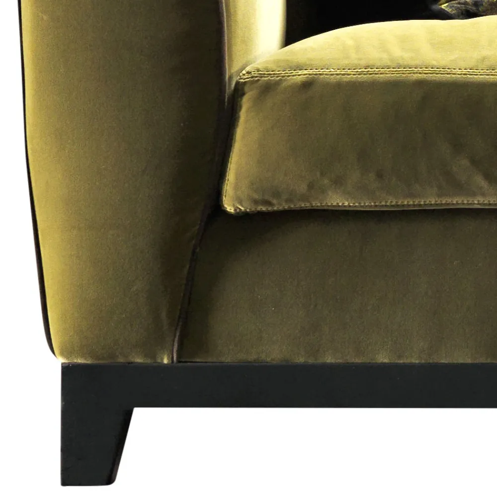 Grilli Moderne Sofas-Design 3-Sitzer Polstersofa Shell in Italien handgefertigt