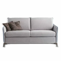 Stile Relax Moderne Sofas-Design 3-Sitzer Sofa L 185cm Stoff / Öko-Leder made in Italy Erica
